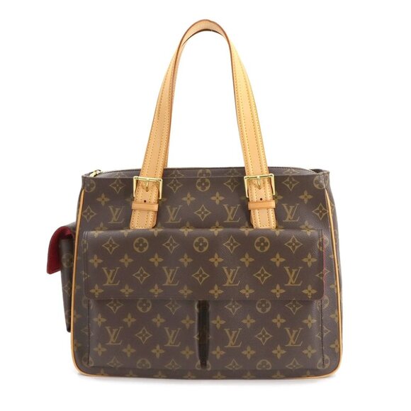 LOUIS VUITTON Monogram Multipli Cite Tote Bag Brown M51162 Purse 90279157 - Picture 1 of 11